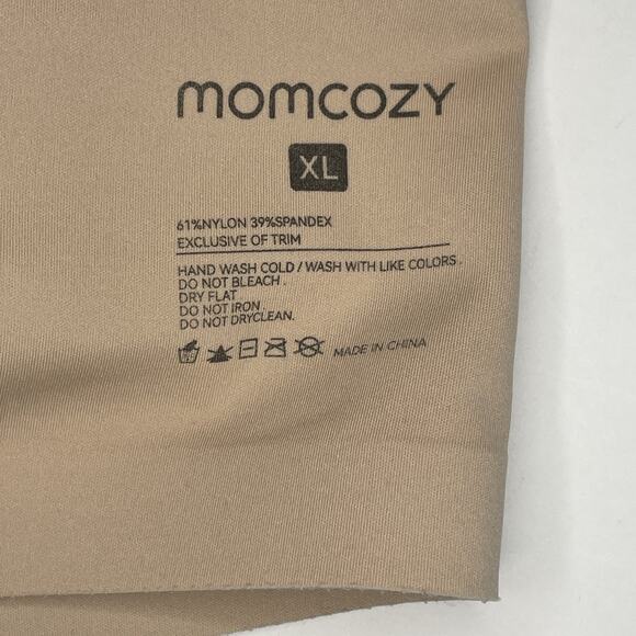 🍒 Momcozy V Jelly Strip Lift Busty Nursing Bra Breastfeed Comfort Oyster Pink XL - Picture 11 of 12